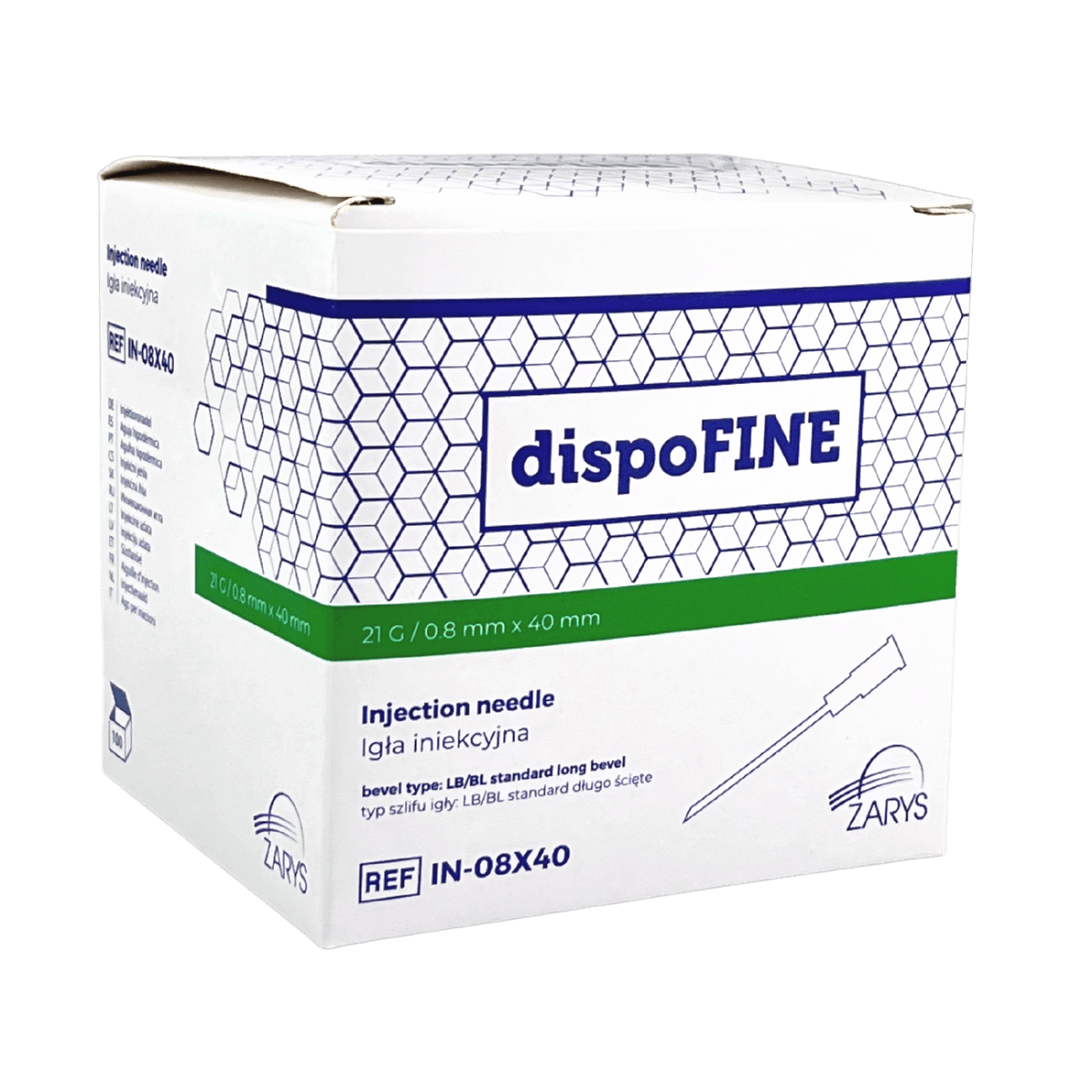 1 / 1 – Igły iniekcyjne dispoFINE 0,8x40