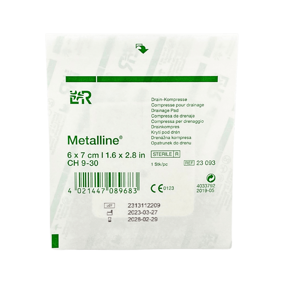 Metalline 6x7 1sztuka