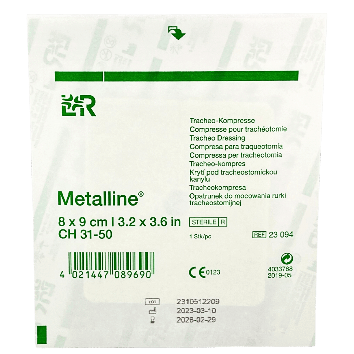 Metalline 8x9 1sztuka
