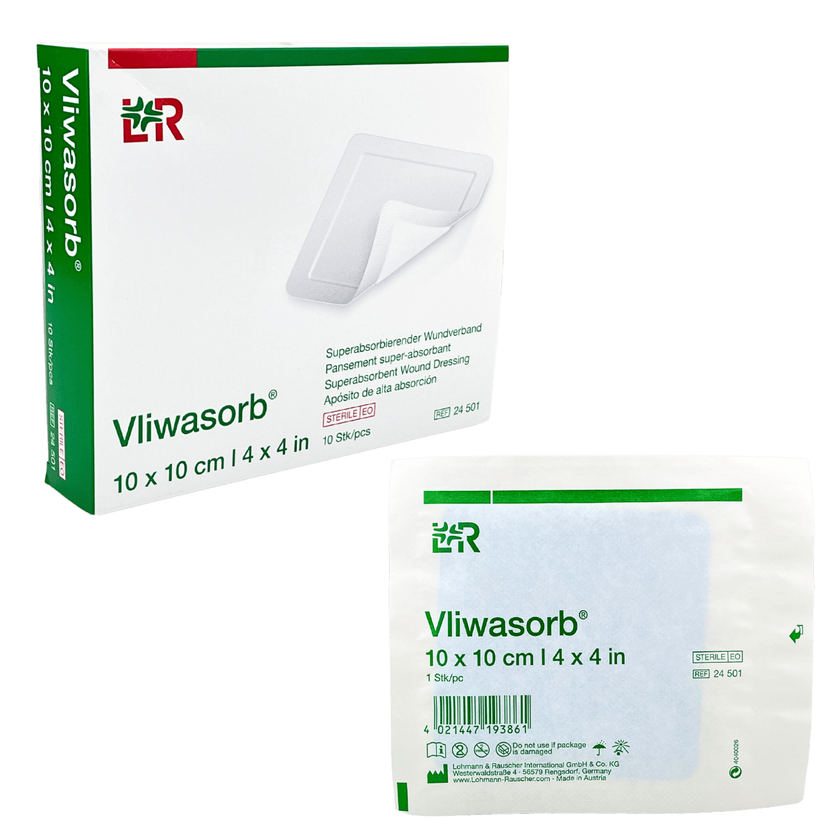 Vliwasorb 10x10 zestaw