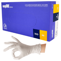 rękawiczki lateksowe easyCARE Latex M