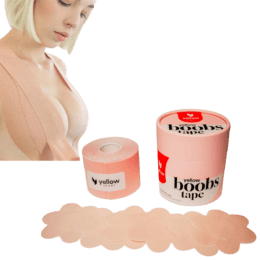 Boobs tape YELLOW