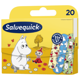 Plastry z opatrunkiem Muminki 20szt. Salvequick