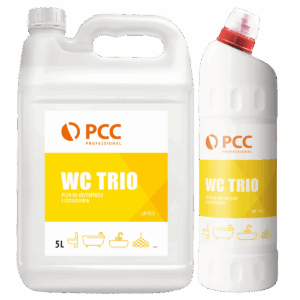 Płyn do czyszczenia toalet WC TRIO PCC