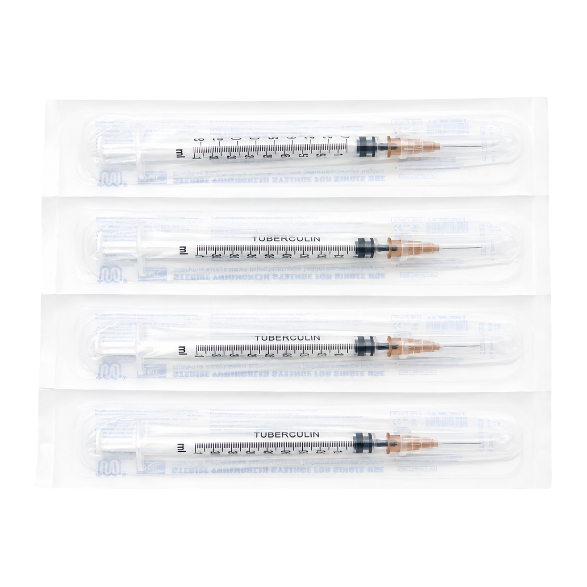 Strzykawki tuberkulinowe 1ml z igla