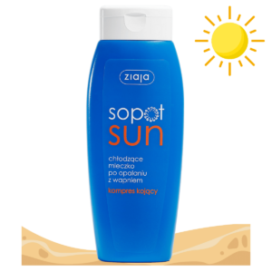 Mleczko po opalaniu z wapniem 200ml Sopot Sun Ziaja