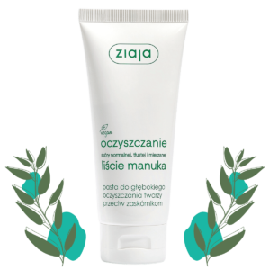 Pasta do głębokiego oczyszczania 75ml Liście Manuka Ziaja