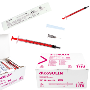 Strzykawki insulinowe 1ml
