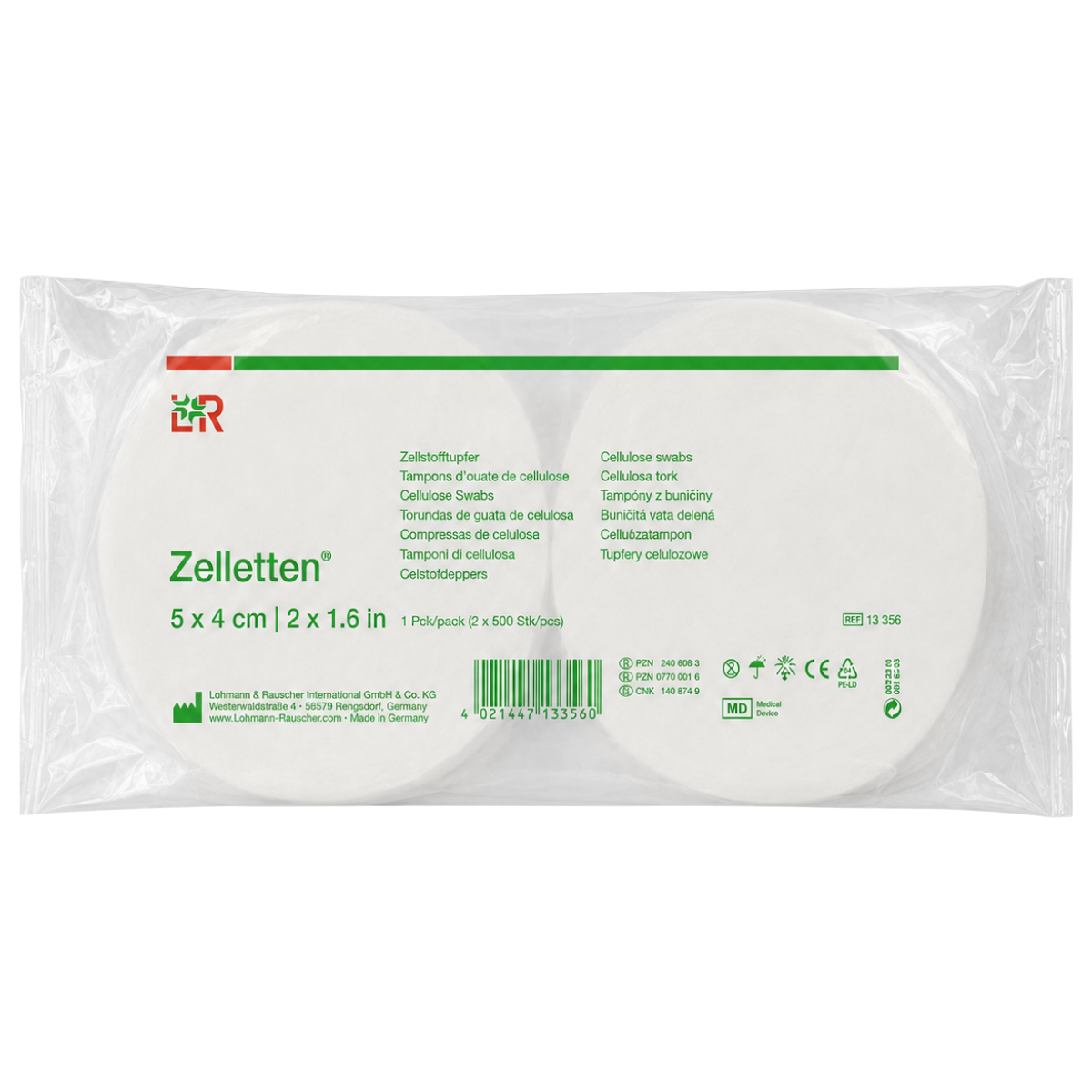 Waciki bezpylowe Zelletten