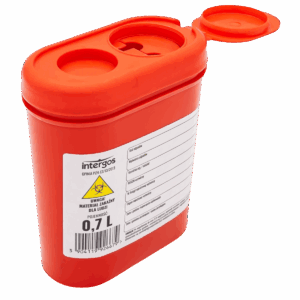 Pojemnik na odpady medyczne Intergos - 700 ml