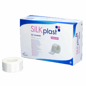 Przylepiec ze sztucznego jedwabiu. SILKplast Zarys