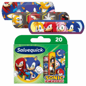 Plastry z opatrunkiem wodoodporne Sonic 20szt. Salvequick