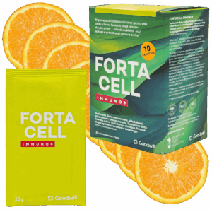 Suplement diety na odporność FortaCell Immuno+ 10 saszetek Goodwill