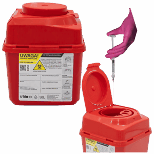 Pojemnik na odpady medyczne Utilo