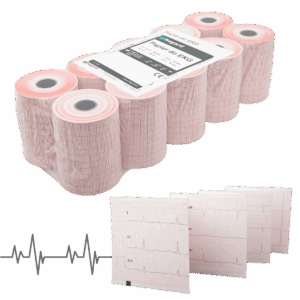 Papier do aparatów EKG 58mm x 25m Hegard 10szt