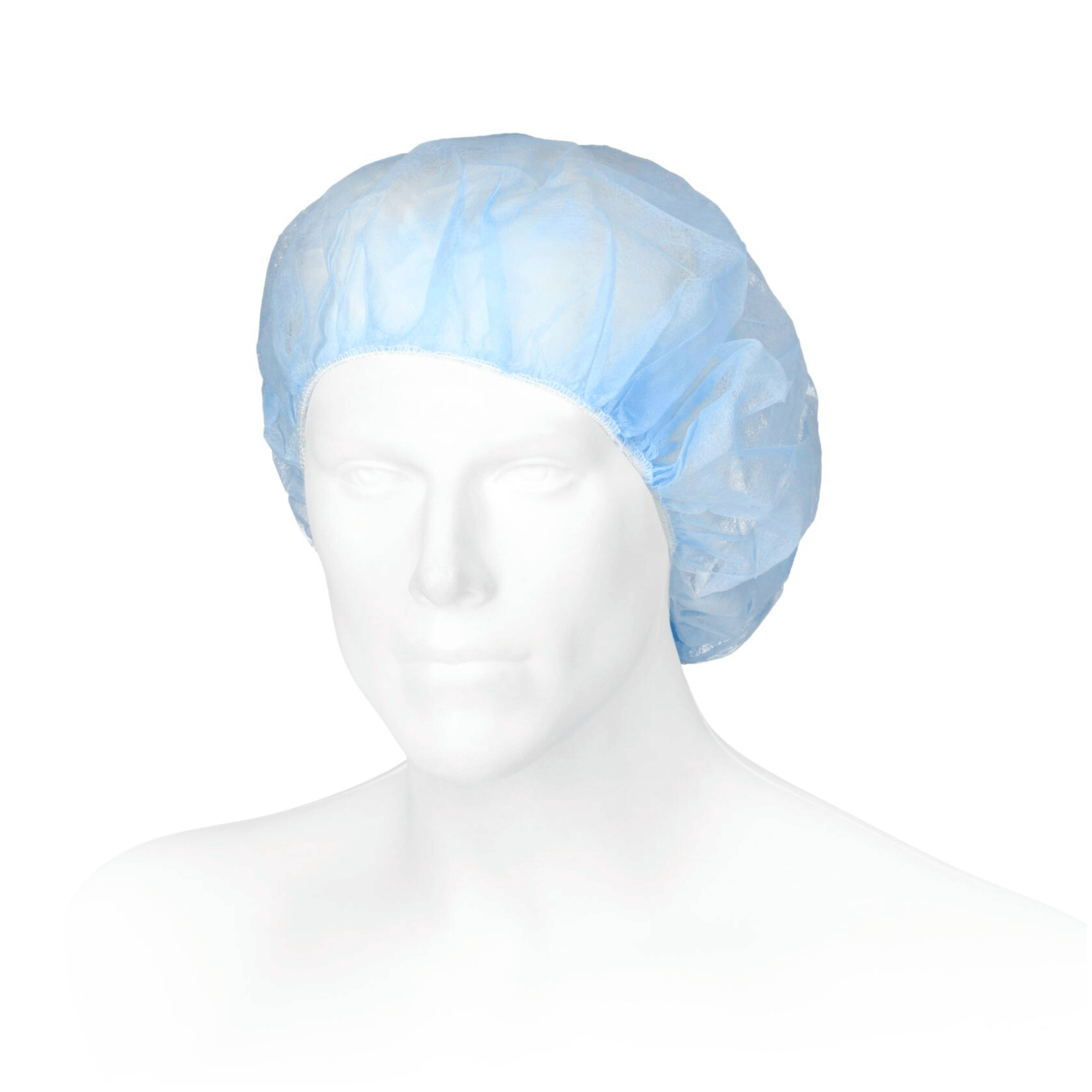 Czepek włókninowy medyczny typu beret Niebieski 100szt.