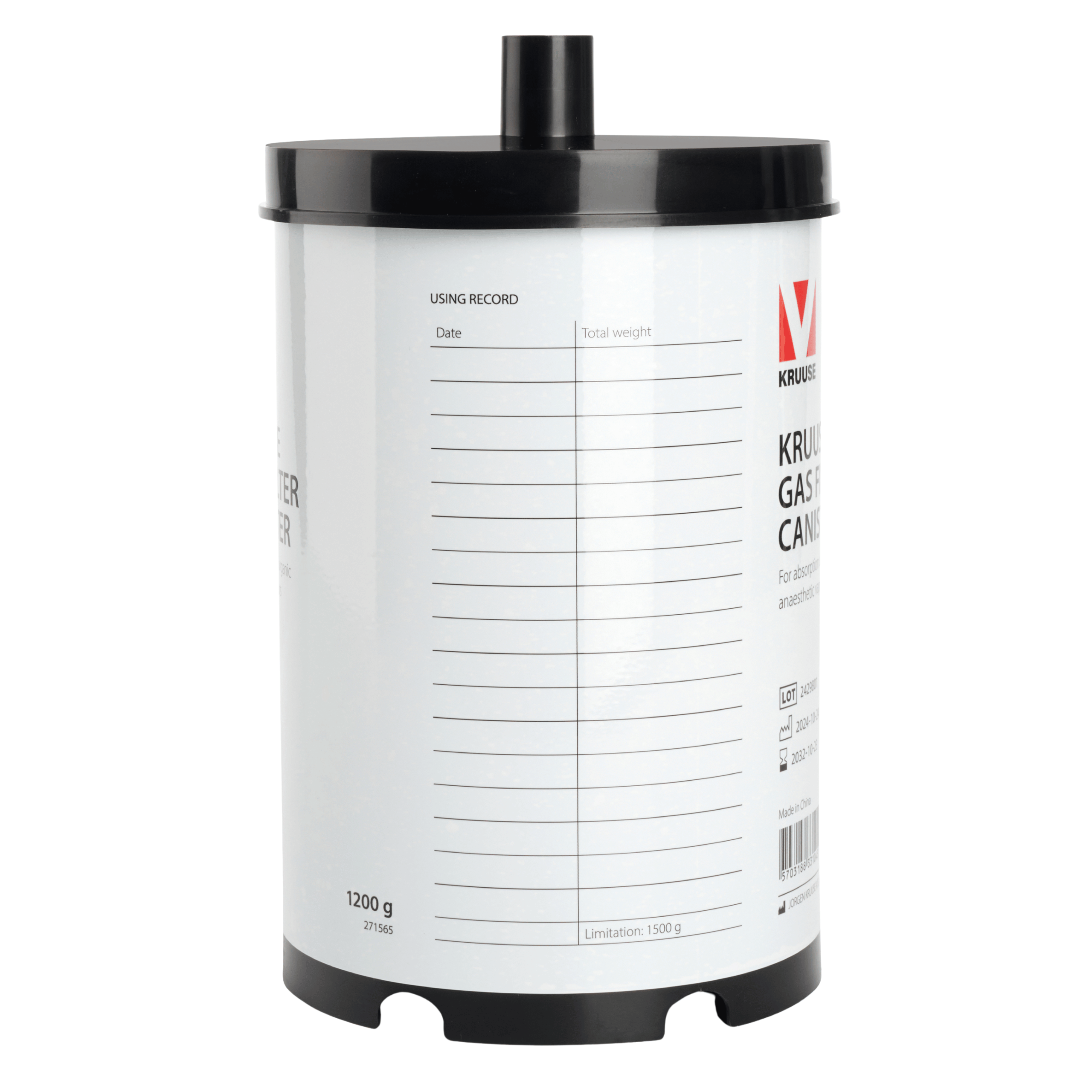 Filtr anestetyczny Kruuse 1200g