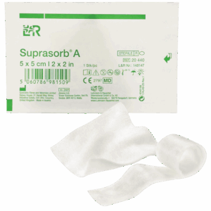 Opatrunek z alginianu wapnia jałowy Suprasorb A 1szt