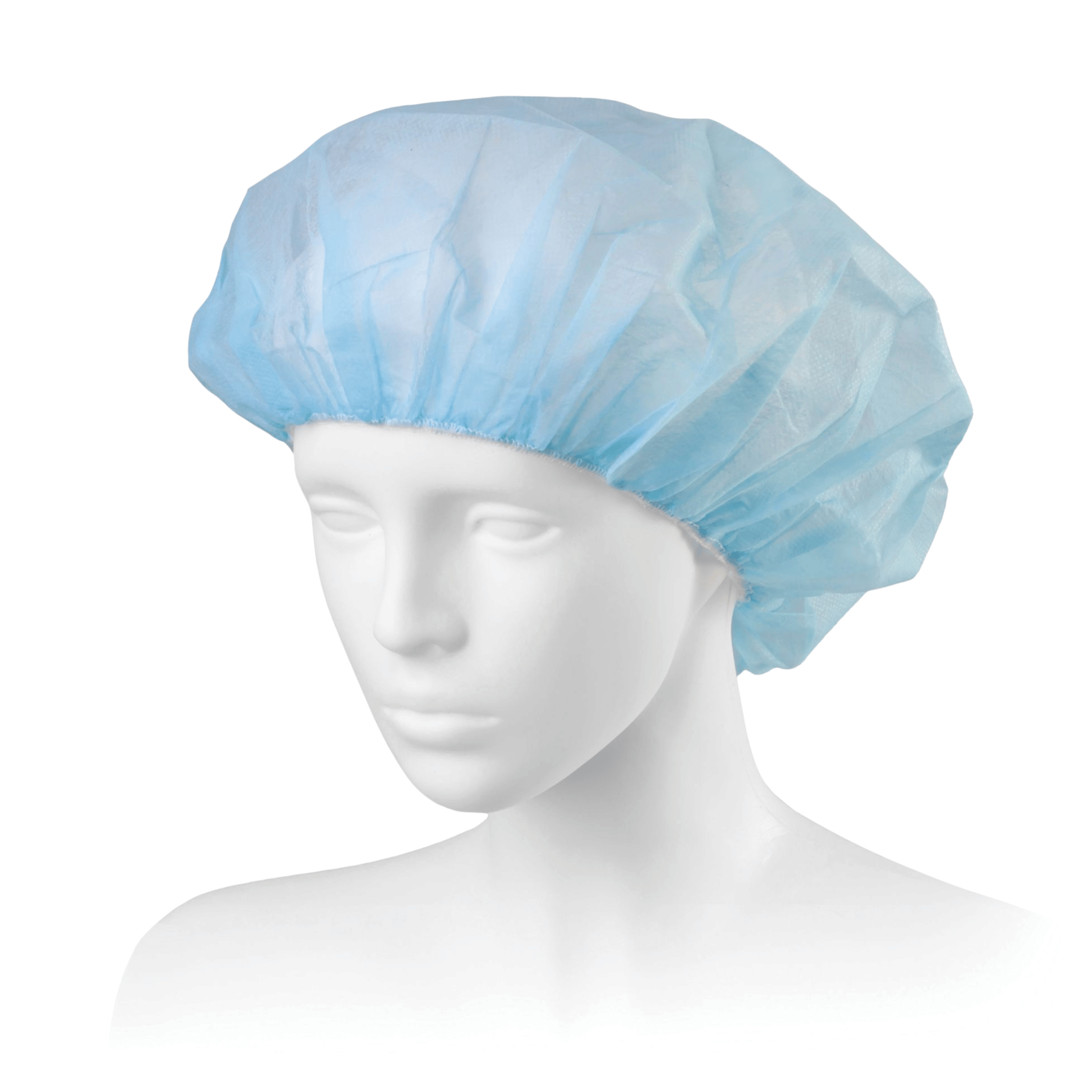 Czepek włókninowy medyczny typu beret Niebieski 100szt.