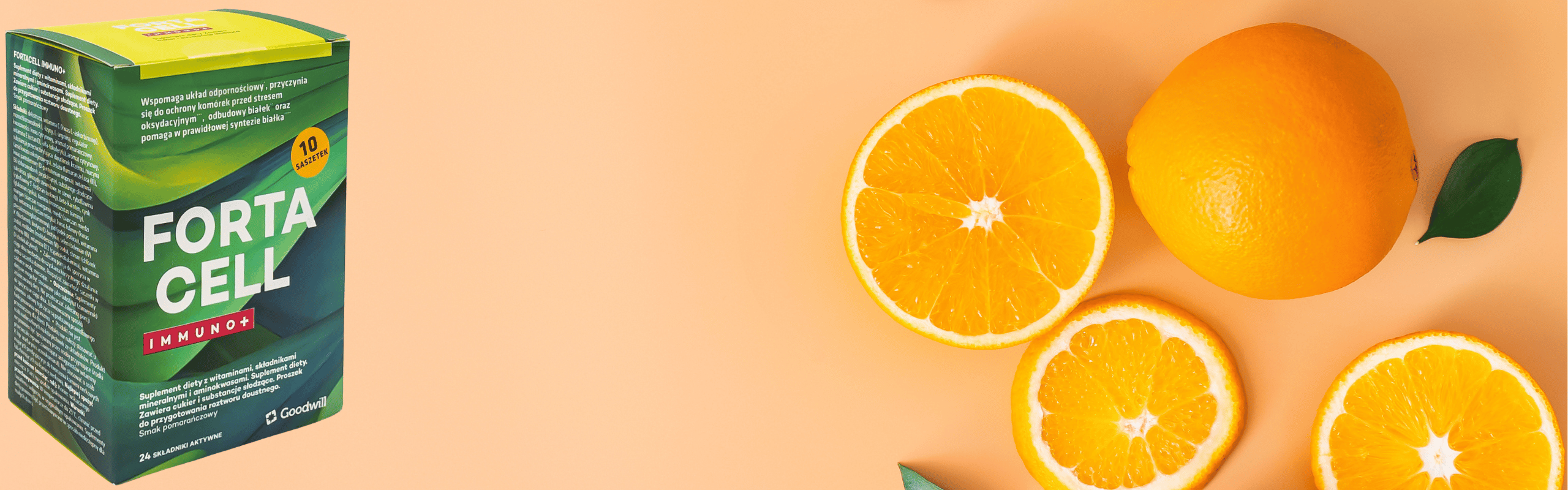 FortaCell Immuno+ 10 saszetek Goodwill