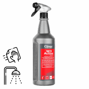 Płyn do mycia sanitariatów W3 Active Shield Clinex
