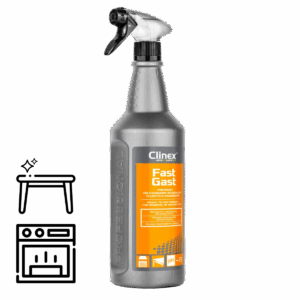 Płyn do tłustych zabrudzeń Fast Gast 1l Clinex