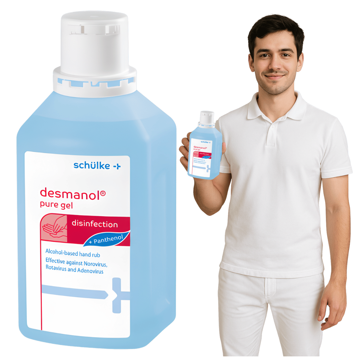Plyn do dezynfekcji rak Desmanol Pure Gel 1l
