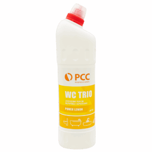 Płyn do dezynfekcji i czyszczenia toalet WC TRIO 1l PCC