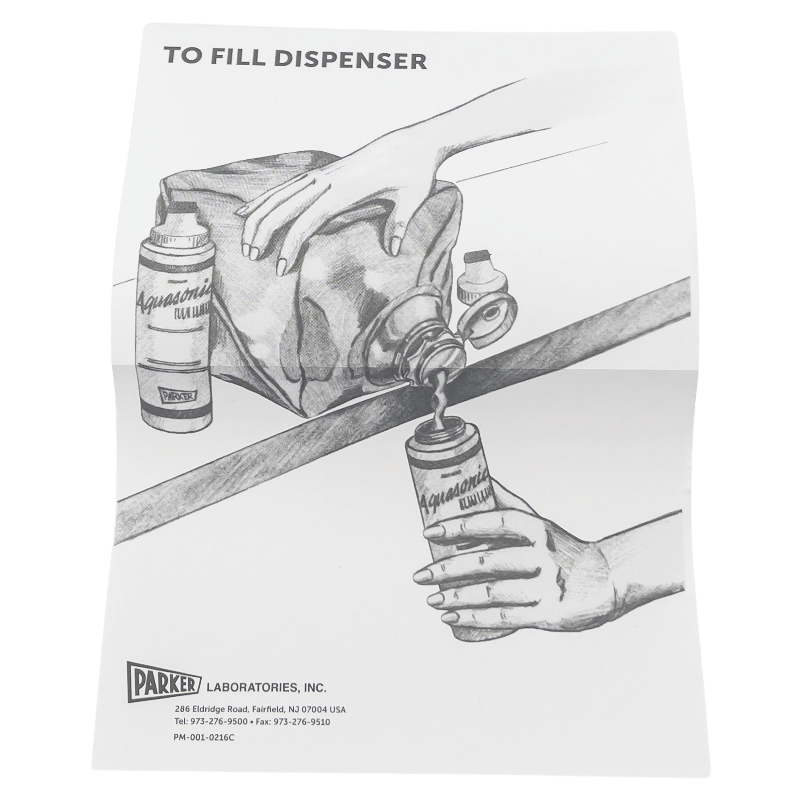 Parker Aquasonic NIEBIESKI