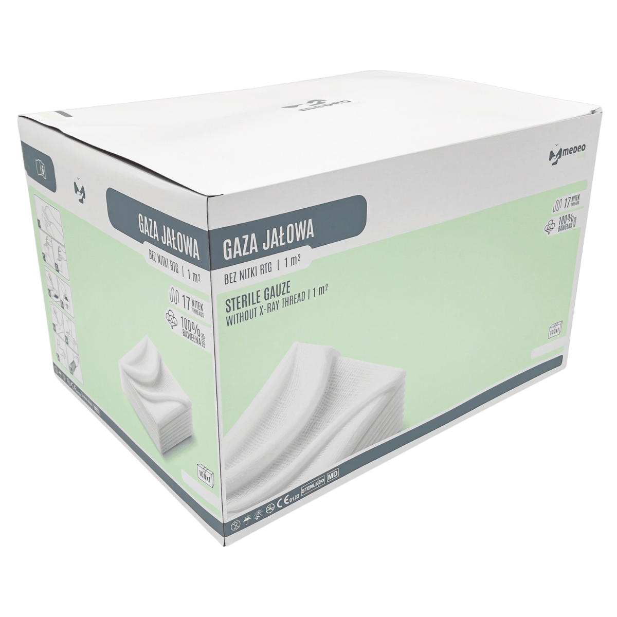 Gaza jalowa 1m2 1szt MedeoLine