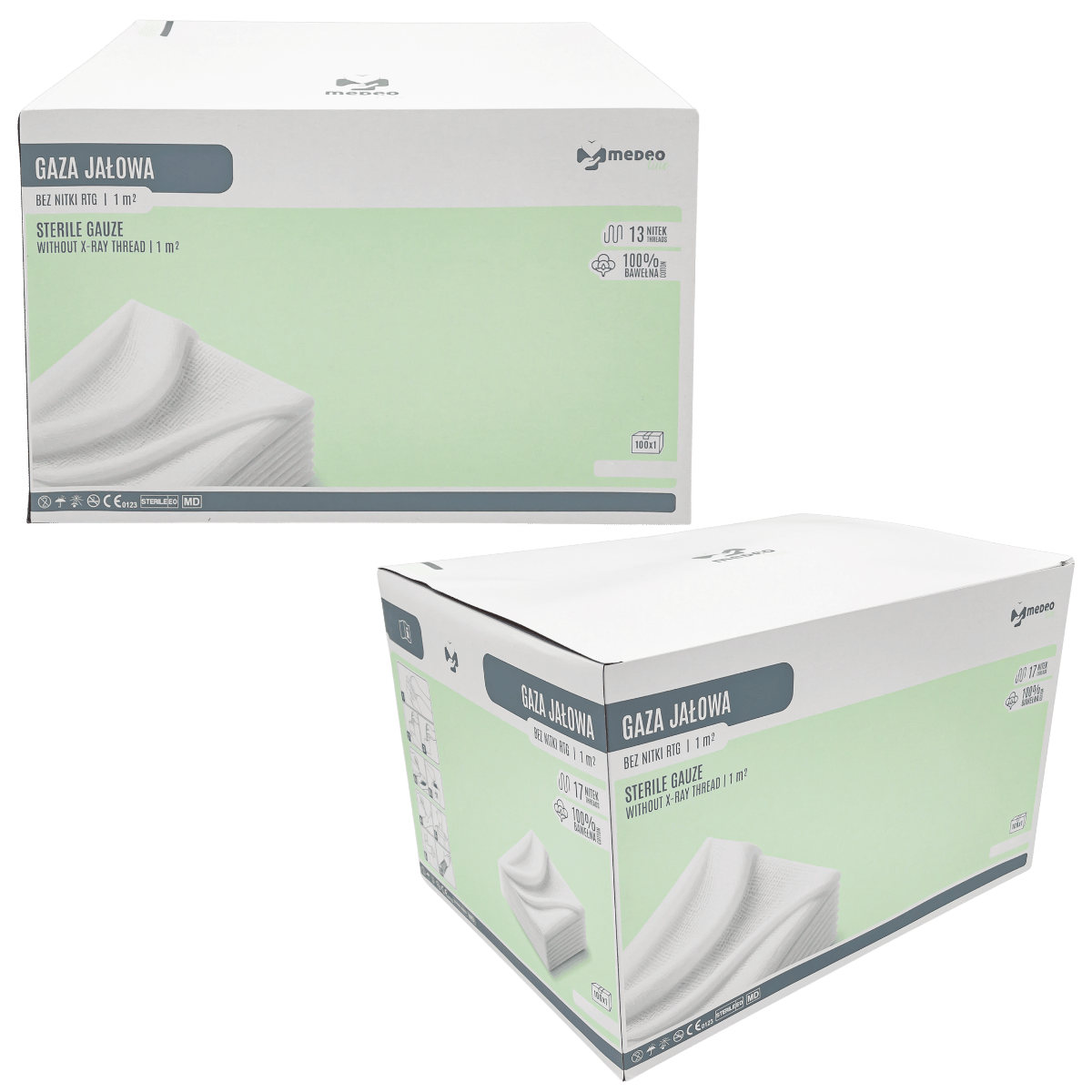 Gaza jalowa 1m2 1szt MedeoLine