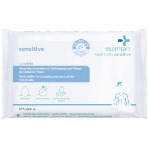 Myjka do ciała rękawica do skóry wrażliwej 15x22cm 8szt Esemtan Schulke