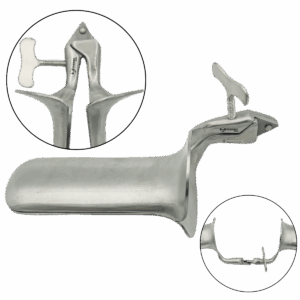 Wziernik ginekologiczny Collin z wymiennym uchwytem światłowodu Medeoline