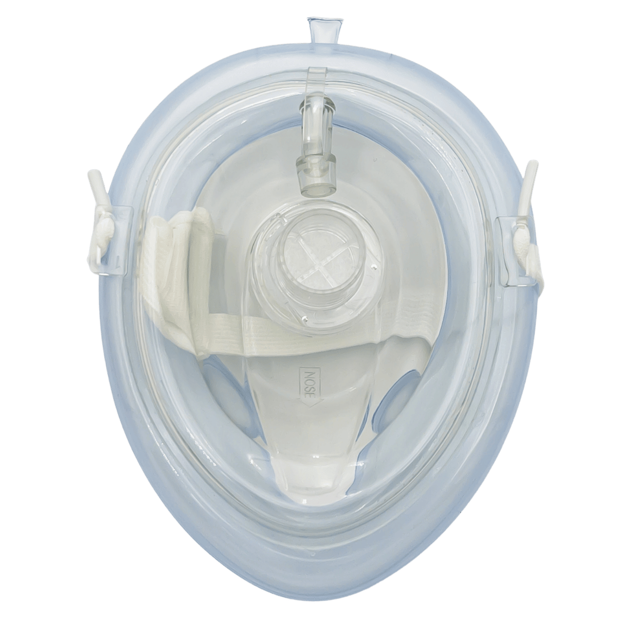 Maska CPR czerwona Zarys