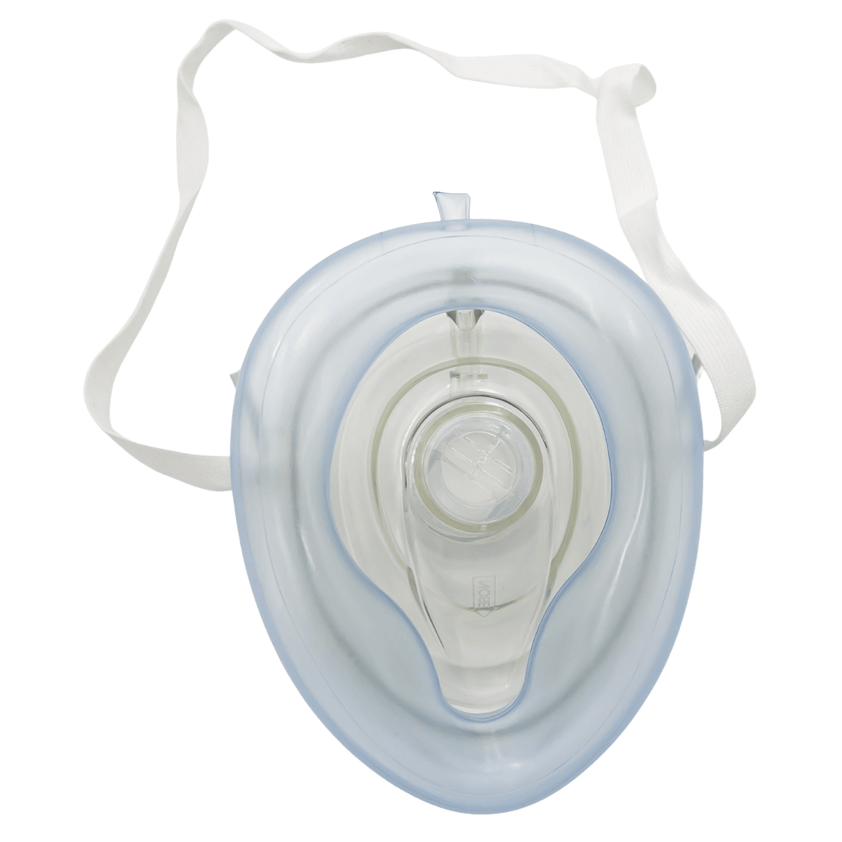 Maska CPR czerwona Zarys