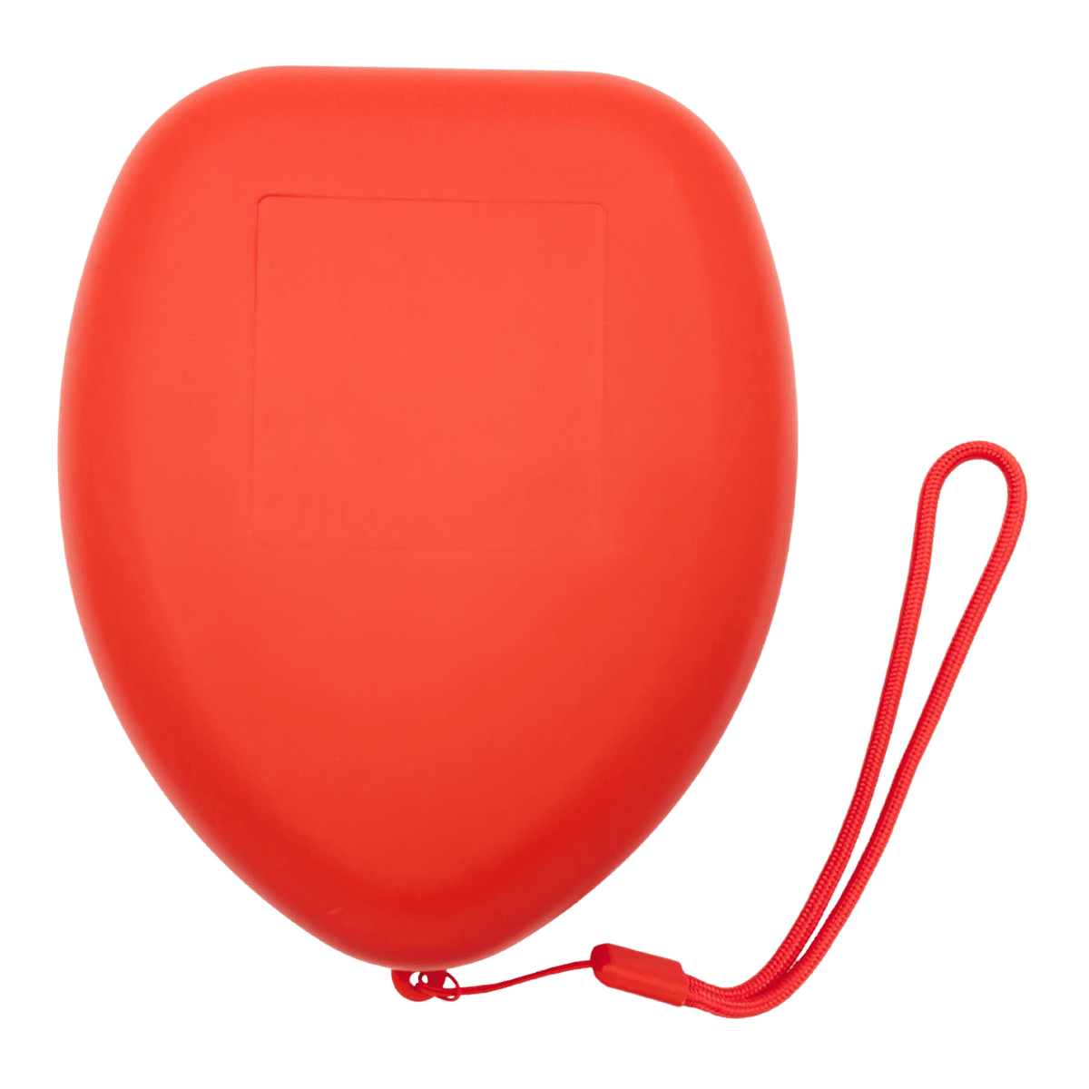 Maska CPR czerwona Zarys