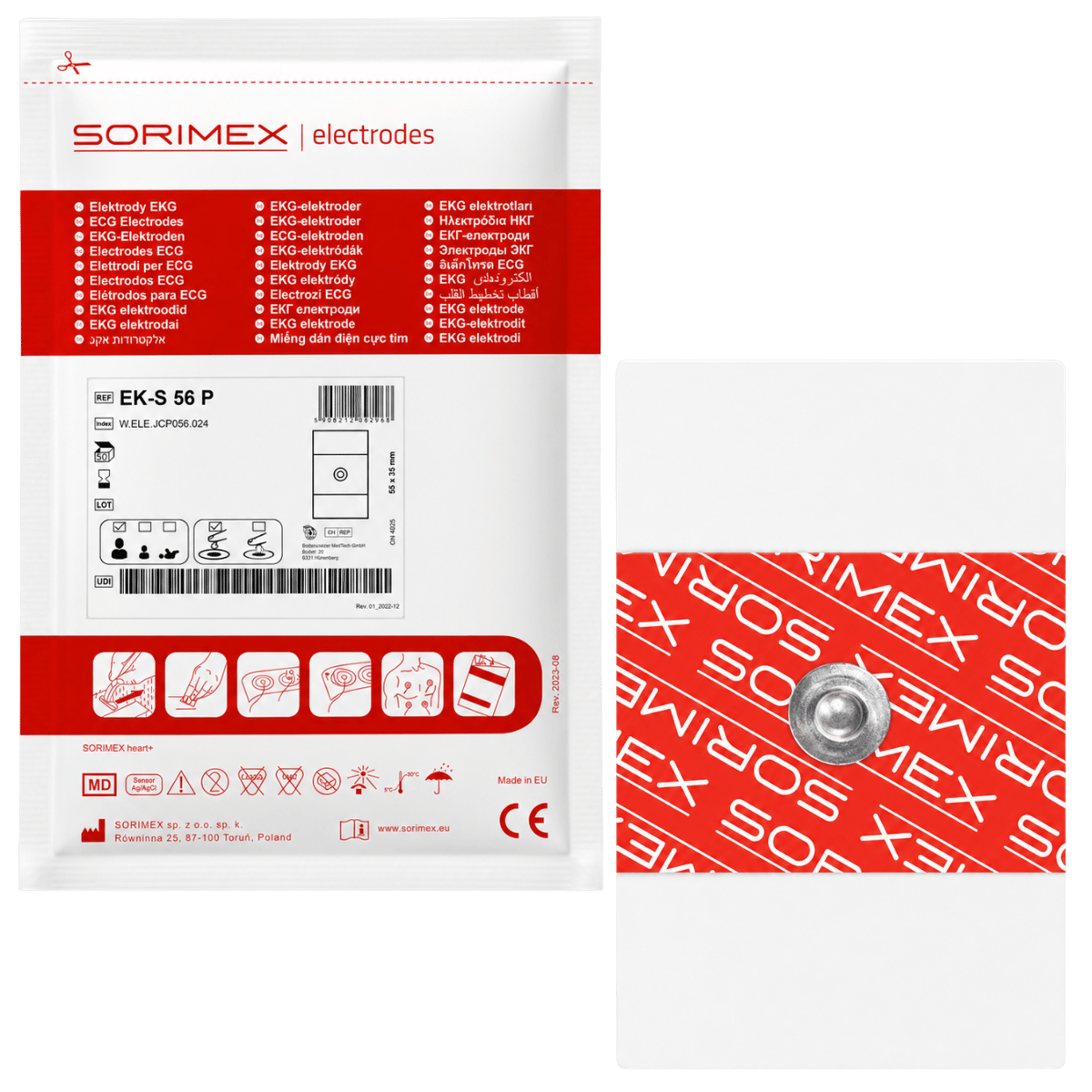 Elektrody do EKG EKS 56 P