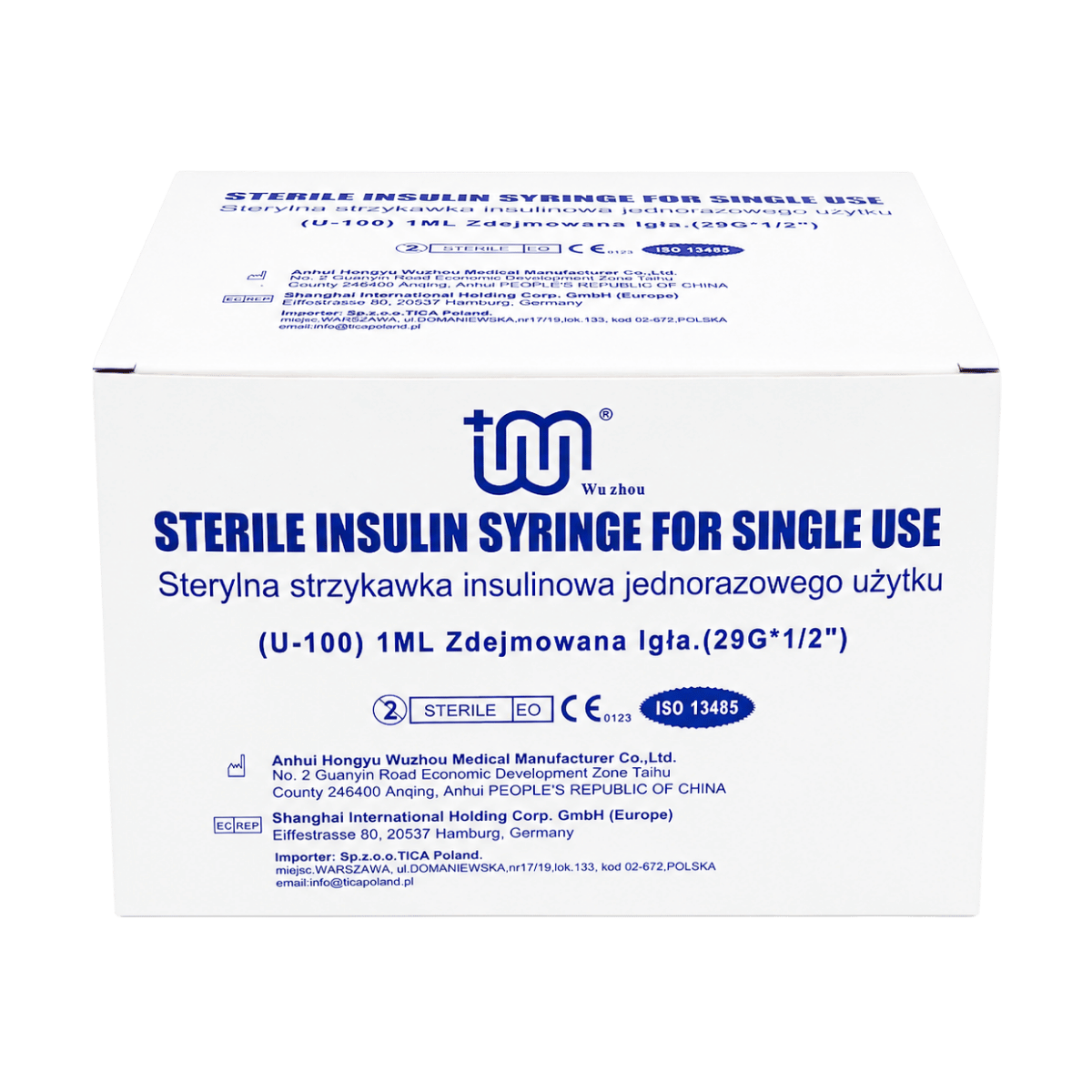 Strzykawki insulinowe