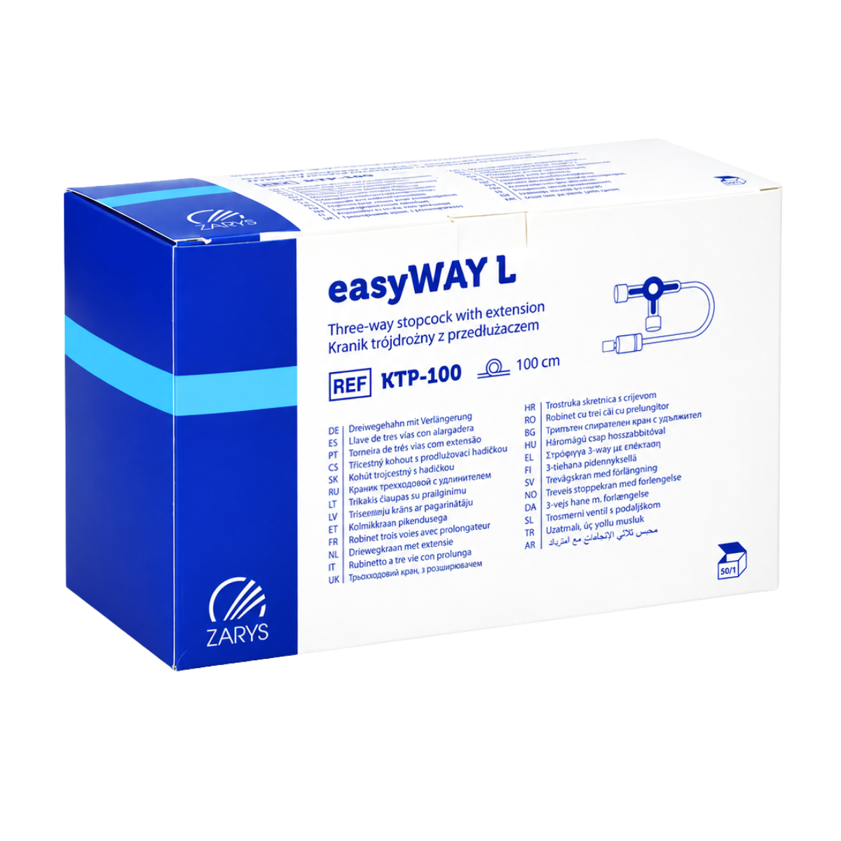 Kranik trojdrozny easyWAY Zarys