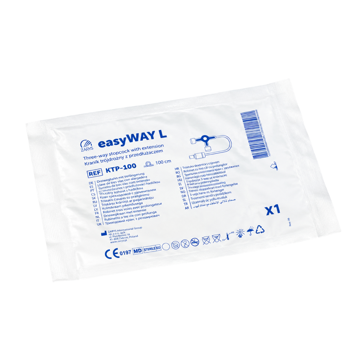 Kranik trojdrozny easyWAY Zarys